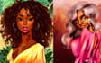 draw african american cartoon characters and illustrations