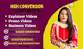 be your sales or animated explainer video scriptwriter