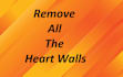 remove heart wall and emotional baggage