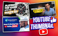 design an awesome eye catching youtube thumbnail