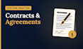 draft legal contracts, agreements, and business documents