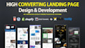 create high converting landing page or sales funnel for lead generation