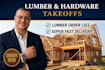 do lumber framing material takeoff