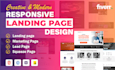 landing page design and html css bootstrap website