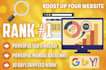 submit 30 days drip feed seo link building service for daily update