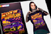 create racing and retro automotive 90s tshirt