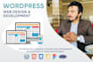 create and customize your wordpress site