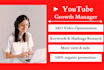 be your youtube growth manager