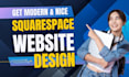 build squarespace website design, website development as a squarespace expert