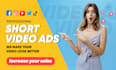 do custom short video ad for facebook instagram tiktok