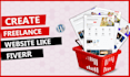 create freelance website like fiverr