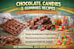create gummies, chocolate and candies recipes for businesses
