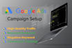 setup and optimize your google ads campaigns
