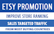 do etsy shop promotion for USA web traffic