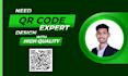 design custom qr codes or barcodes with logo and fast delivery