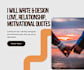 write and design love, relationship, motivational quotes
