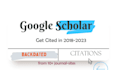 increase citations and h index in google scholar by promoting your articles