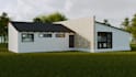 your magnificent exterior design in 3d render