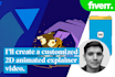 create an original saas explainer video for your product