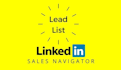 do b2b lead generation and find valid emails from linkedin