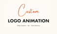 create a custom 2d or 3d logo animation with sound effects