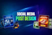 generate social media post designs for automation content with ai