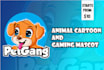 create animal mascot, cartoon, gaming, logo for you