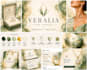 design a luxury logo and complete brand identity kit with brand guideline