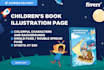 illustrate childrens book pages