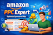 amazon PPC campaign setup management, amazon sponsored ads specialist