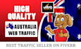 drive real australia targeted web traffic