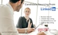 do candidate sourcing from linkedin