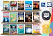 give 40 book cover templates, book cover design