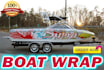 do elegant boat wrap design decal sticker in 6 hours