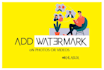 add watermark to your pictures videos, words