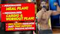 create a personalized workout and meal plan to transform your body
