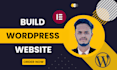 design redesign revamp or customize wordpress website development elementor pro
