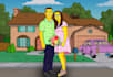 draw you yellow cartoon in simpsons style