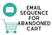 write abandoned cart email copy marketing sequence