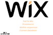 design and develop your wix website