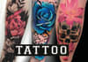 create eye catching floral tattoo design
