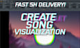 visualize your song in 5 hours