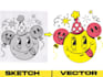 convert your hand drawing into a vektor or digital art