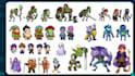 make cartoon character for game art, pixel sprite, animation