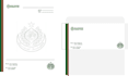design a professional letterhead and envelope