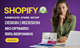 build shopify dropshipping store or shopify ecommerce website