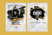 design modern event poster for business sports party