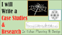 do urban planning and design case studies and research writing