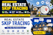 do real estate skip tracing with phone numbers and emails