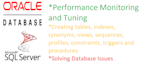 do database administration and performance tuning